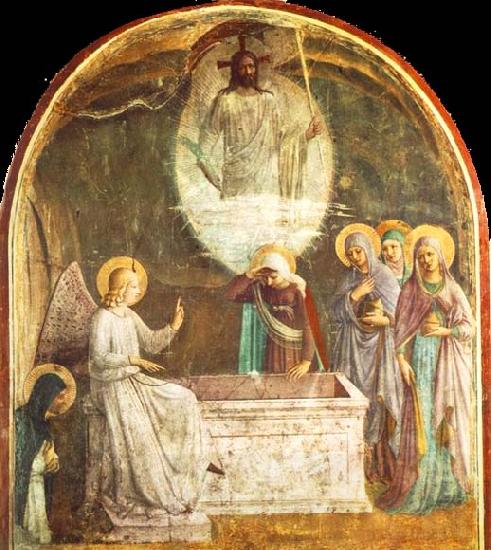 ANGELICO  Fra Resurrection of Christ and Women at the Tomb oil painting picture